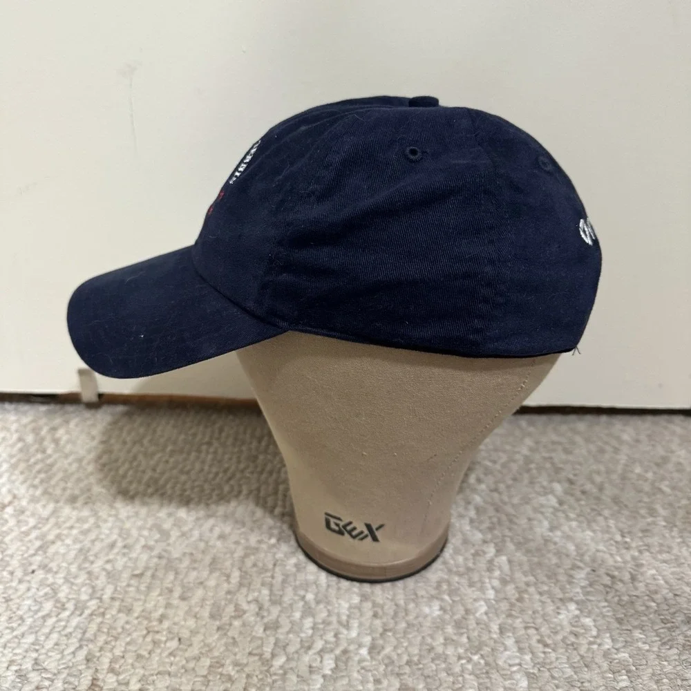 US Open 2001 Hat Cap Blue Twins Enterprise StrapBack Mens Tennis Embroidered